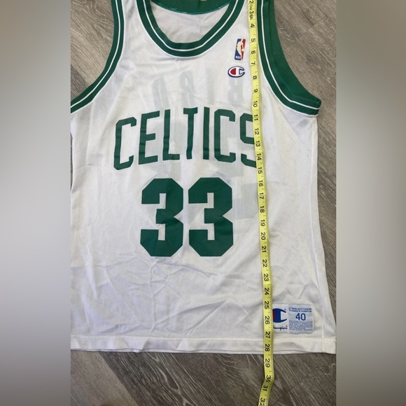 Boston Celtics - Extremely Rare Vintage White Larry Bird Champion Jersey!! - Picture 7 of 8